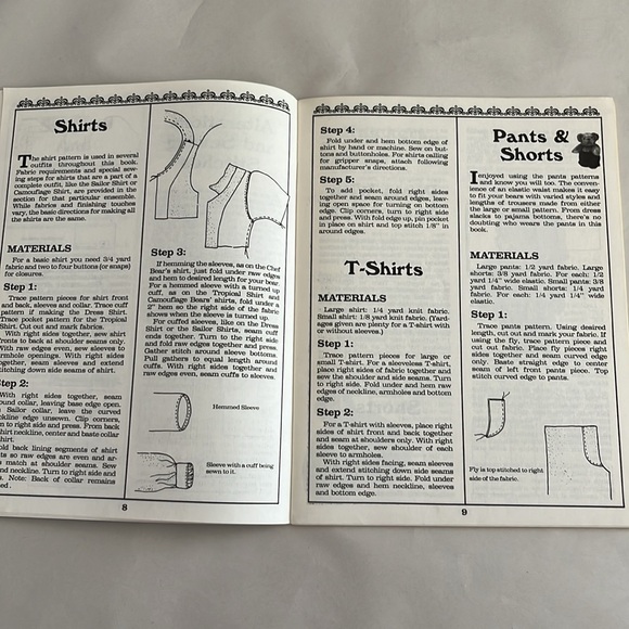 LOT 2 Teddy Bear BOOKS Making Bears Wardrobe Patterns Nancy Southerland-Holmes🧸 - Picture 14 of 16